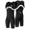 SLS3 Triathlon Suits Mens - Premium Trisuit Triathlon Men - Sleeveless, Quick Drying Tri Kit with Large Back Pocket (Midnight Black, X-Large) view 1