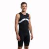 SLS3 Triathlon Suits Mens - Premium Trisuit Triathlon Men - Sleeveless, Quick Drying Tri Kit with Large Back Pocket (Midnight Black, X-Large) view 2