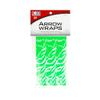 Bohning 5.5" Tiger Print Arrow Wraps, X-Small, Green & White Tiger view 2