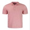 Cutter & Buck Pike Eco Symmetry Print Stretch Recycled Mens Polo, White/Red, S view 1