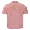 Cutter & Buck Pike Eco Symmetry Print Stretch Recycled Mens Polo, White/Red, S view 2