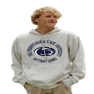 Penn State Nittany Lions NCAA Officially Licensed Hooded Sweatshirt Crest Oatmeal, Large