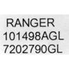 Boat Blank Bow Panel 722790GL | 18 x 9 1/4 Inch Silver view 4