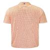 Cutter & Buck Pike Eco Symmetry Print Stretch Recycled Mens Polo, White/College Orange, XXL view 2