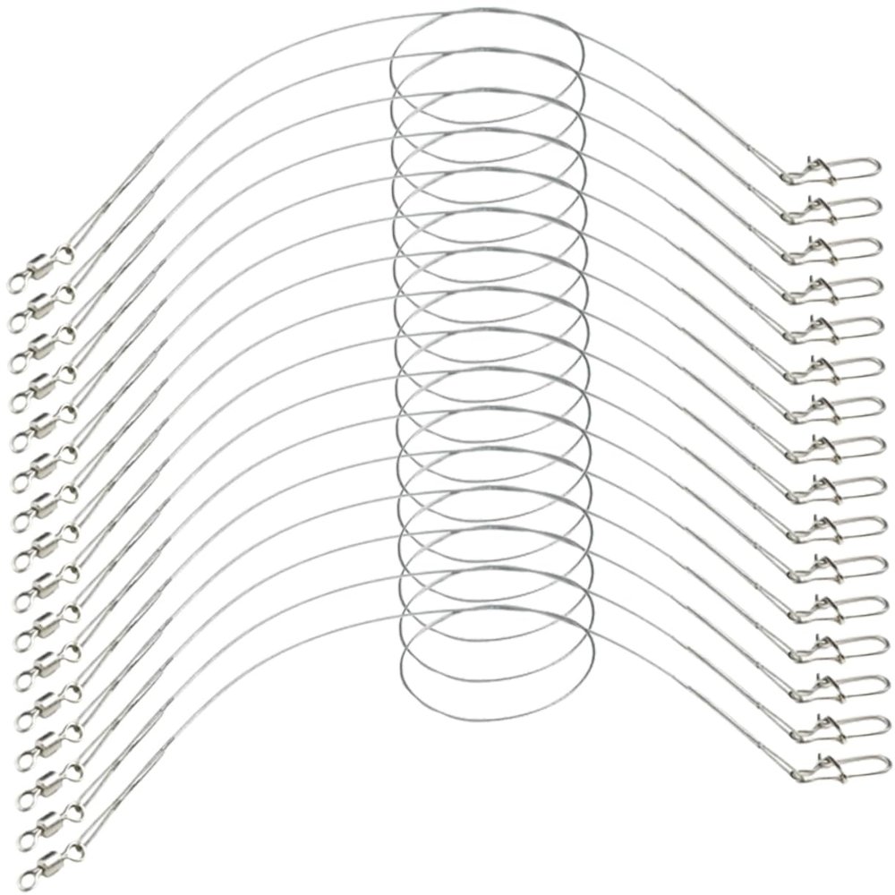 Fishing Tackle Anti-wear Thread Fishing Swivels Wire Material for Saltwater