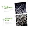 Fishing Tackle Anti-wear Thread Fishing Swivels Wire Material for Saltwater view 4