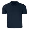 Cutter & Buck Forge Eco Stretch Recycled Mens Polo, Navy Blue, S view 1