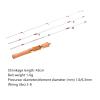 Fishing Poles Telescopic Fishing Rod Mini Fishing Pole Rotatable Portable Ultra-Light Feeder Fishing Pole for Lakes Freshwater Caa De Pescar (Color : Stock) view 2