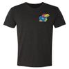 CornBorn Kansas Mens Tshirt - Premium Tri-Blend Kansas Primary Logo - Black - Large view 1