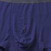 Maiyifu-GJ Men's Modal Sweat Absorbing Underwear Traceless Ice Silk Boxer Briefs Stretch Breathable Trunks (Blue 10 3PC,3X-Large) view 3