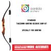 Sanlida Eagle X9 New 58 RTH Standard Hunting Recurve Bow and Arrow Set for Adults and Hunters, Wooden Takedown Recurve Bows Package for Outdoor, Hunting and Practice (35 Lbs, Right Hand) view 2