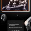 NETFEN Arm Strength Equipment 44-132 Pounds, Multi Size Men's Chest Muscle Exercise Training, Household Arm Strength Bars, Small Fitness Equipment 110lb Electroplatedversion view 3