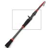 Fishing Poles 1.6m-2.7m Telescopic Fishing Rod Carbon Portable Spinning Casting Rod Lure Fishing Lure Weight 7-28g M Power Fast Rod Caa De Pescar (Color : Casting Rod, Size : 1.8m) view 1