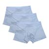 Maiyifu-GJ Men's Traceless Fast Drying Underwear Ice Silk Breathable Trunks Sport Camouflage Boxer Briefs (Blue 3PC,4X-Large) view 1