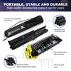 BAGAIL All-in-1 Badminton Net, Height Adjustable (Up to 5.1') Kids Volleyball Net, Quick Setup Sports Net with Portable Bag for Pickleball, Tennis, Pool, Backyard & Indoor Games - 10ft, Yellow view 3