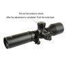 TACFUN 3-9x42 Long Eye Relief Scope with Weaver/Picatinny Ring view 2