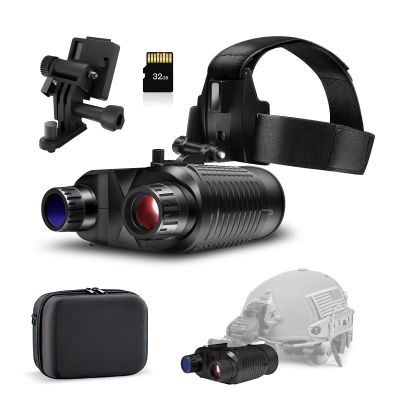 VERYMODEL Night Vision Goggles Head Mounted, [2025 Upgrade] 1312FT Night Vision Binoculars, FHD Hands Free Nightvision Goggles for Helmet, Long Rang Infrared Goggles Night