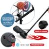 Portable Basketball Hoop 10 ft Adjustable - 44in Shatterproof Backboard - Basketball Goal System 8-10 ft Adjustable Basketball Hoop for Kids/Adults Indoor Outdoor Weatherproof Fillable Base view 4