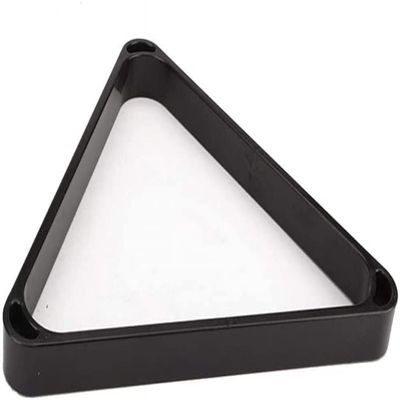 BAZAC Billiard Triangle, Triangle Billiard Ball Rack (5.7) cm Diameter Ball, Billiard Tables and Accessories Robust/Black / 57.2mm