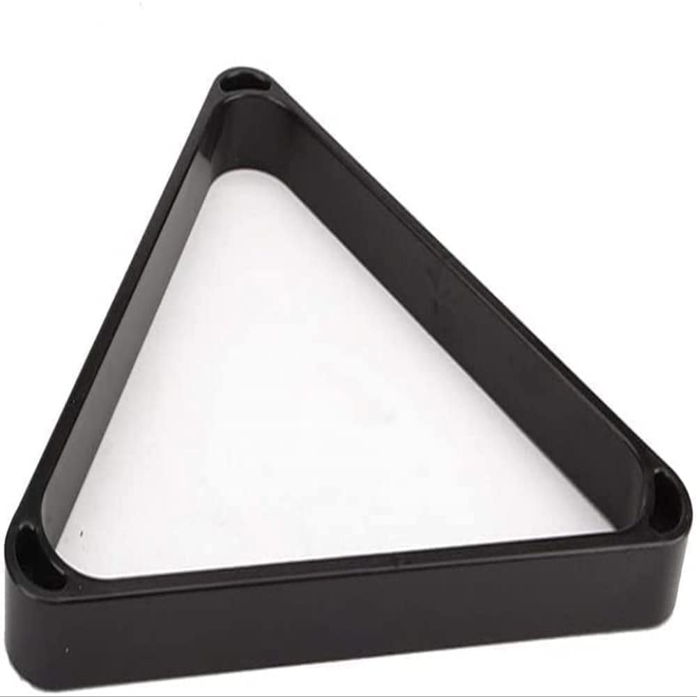 BAZAC Billiard Triangle, Triangle Billiard Ball Rack (5.7) cm Diameter Ball, Billiard Tables and Accessories Robust/Black / 57.2mm