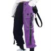 Kisswow Patchwork Pants Black and Purple High Waisted Cargo Pants Women Baggy Punk Streetwear Street Style Fashion for Women view 2