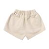 Baby Girl Pants Toddler Kids Baby Boys Girls Jogger Shorts Summer Cotton Casual Solid Shorts Shorts (Beige, 6-12 Months) view 2