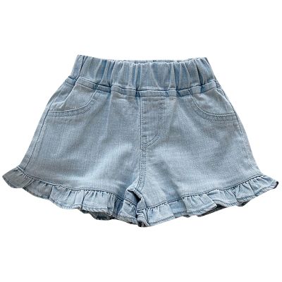 Baby Shorts Infant Shorts Summer Clothes Girls Tassel Denim Ripped Denim Short Jeans Fashion Outwear (Blue, 3-6 Months)