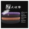 FUERU Car Steering Wheel Cover Set Universal Car Steering Wheel Cover 14.0-15 Inches Ice Silk Durable and Exquisite Car Decorations (Color : 4#) view 3