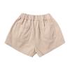 Baby Girl Pants Toddler Kids Baby Boys Girls Jogger Shorts Summer Cotton Casual Solid Shorts Shorts (Khaki, 4-5 Years) view 2