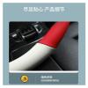 FUERU Car Steering Wheel Cover Set Car Steering Wheel Cover 14.5-15 Inches Genuine Leather All Seasons Soft Skin-Friendly Car Interior (Color : 2#) view 4