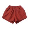 Baby Girl Pants Toddler Kids Baby Boys Girls Jogger Shorts Summer Cotton Casual Solid Shorts Shorts for (Red, 4-5 Years) view 1