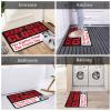 Dsoluuing Small Door Mat Keep Gate Closed Noter What The Duck Say Rug Large Bath Mat Personalized Door Mats Outside (Size : 65X90CM) view 2