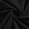 Neon Pink Split Hem Solid Dress (Color : Black, Size : X-Small) view 3