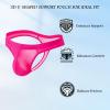 JOCKMAIL 2 Pack Mens Thongs Ice Silk Mens G-String Thongs T-Back Underwear for Daily Wear, Gym & Romantic Nights view 2