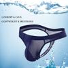 JOCKMAIL 2 Pack Mens Thongs Ice Silk Mens G-String Thongs T-Back Underwear for Daily Wear, Gym & Romantic Nights view 4