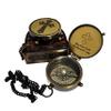 ANTIQUANA Trust in The Lord Engraved Compass with Authentic Leather Case Brass Compass Directional Compass, Baptism Gifts for Boys & Girls, First Communion (May Your Faith withLeather case) view 2