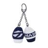 (TAYLOR MADE) TaylorMade TJ159 23FW Box Logo Knit Ball Case, Navy, Ball Case, Unisex, view 1