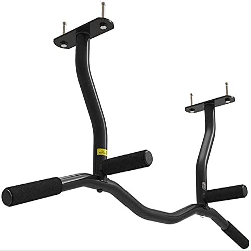 JYDQM Fitness Training Pull Up Bar for Men & Women Multi-Grip Pull-Up Bar with Handle Ceiling Wall-Mounted Horizontal Bar Heavy Duty Doorway Trainer for Home Gym Exercise Fitness (Size : B)