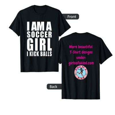 Kick Balls white AD US T-Shirt