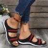 HINDOLA Women Orthopedic Sandals with Arch Support Comfortable Platform Wedge Shoes Summer Casual Sandals Anti-Slip Breathable Walking Slippers view 3