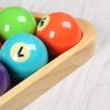 BAZAC Ball Racks,Wooden Diamond Shaped Billiard Holder 9-Ball Diamond Rack Pool Table Triangle Ball Rack view 3