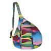 KAVU Mini Rope Sling Pack with Adjustable Rope Shoulder Strap, Mountain Fade view 1