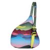 KAVU Mini Rope Sling Pack with Adjustable Rope Shoulder Strap, Mountain Fade view 3