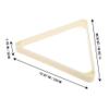 Billiard Balls Triangle Frame Table Pool Balls Display Rack Billiard Balls Rack view 2