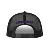 Ultra Game NBA Official Youth 8-20 Snap Back All Around The World Trucker Baseball Cap Hat, Los Angeles Lakers, Black, 1SIZE view 3