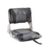 DeckMate Compact Folding Fishing Seat - Charcoal and Black view 1