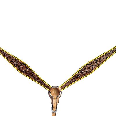 Bar H Equine American Leather Horse Saddle Tack Breast Collar