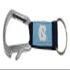 Pro Specialties Group NCAA UNC North Carolina Tar Heels Carabiner with Bottle Opener Key Ring view 1