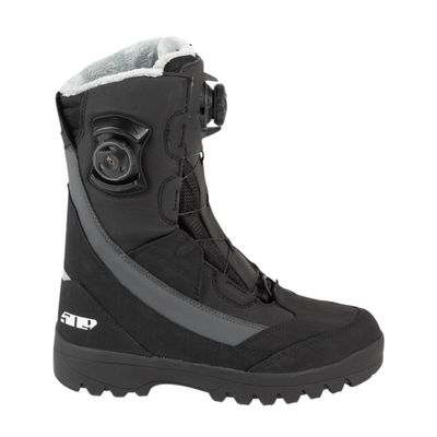 509 Women's Raid Double BOA Snowmobile Boot (Black - 11)