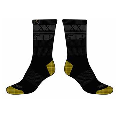 509 Route 5 Casual Sock (Black Gold - 2X-Large/3X-Large)
